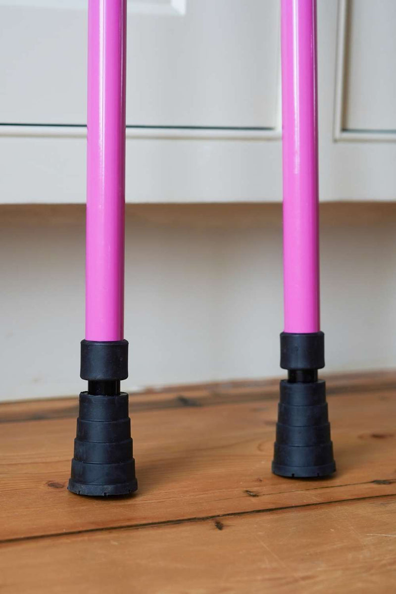 Pink Crutches