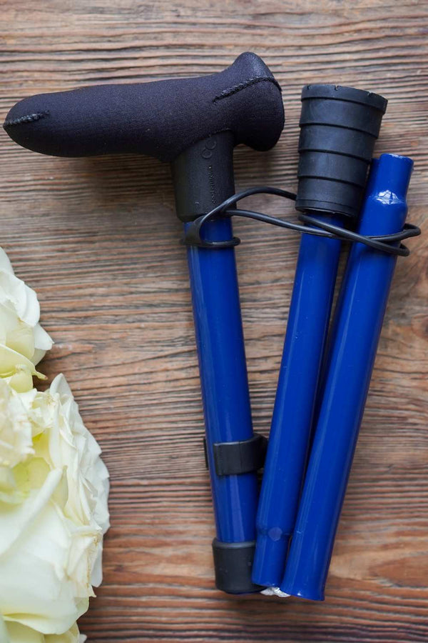 NEW Navy Folding Walking Stick