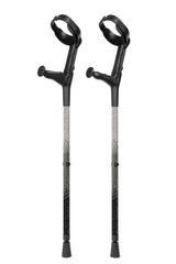 Onyx Ombré Diamanté Crutches