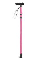 NEW Pink Folding Walking Stick