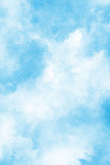 Blue sky with white clouds