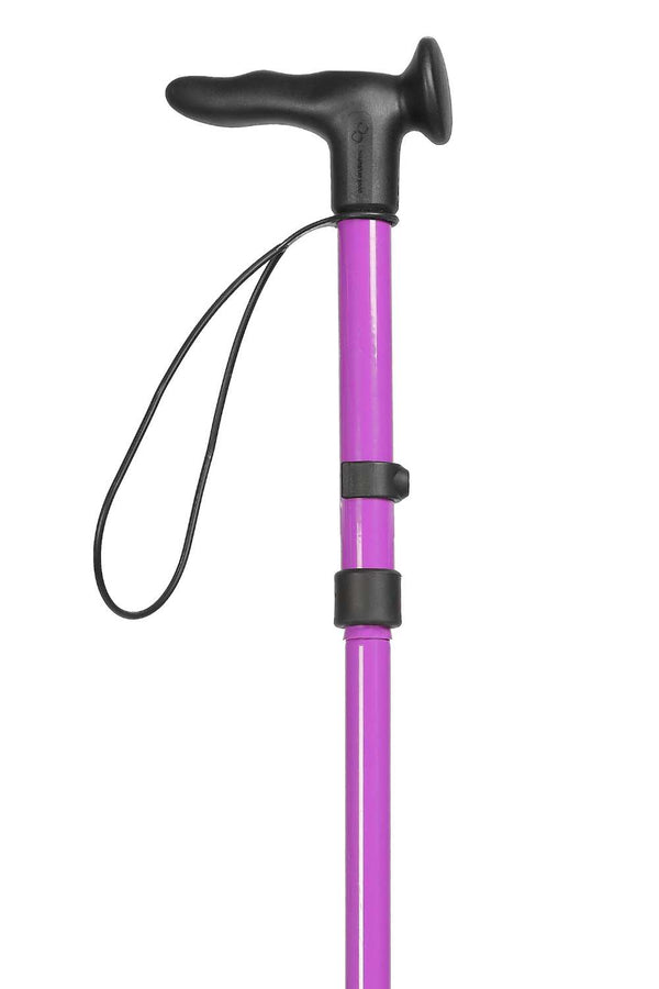 NEW Purple Folding Walking Stick