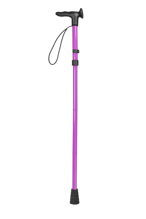 NEW Purple Folding Walking Stick