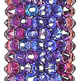 Purple Velvet Diamanté Walking Stick
