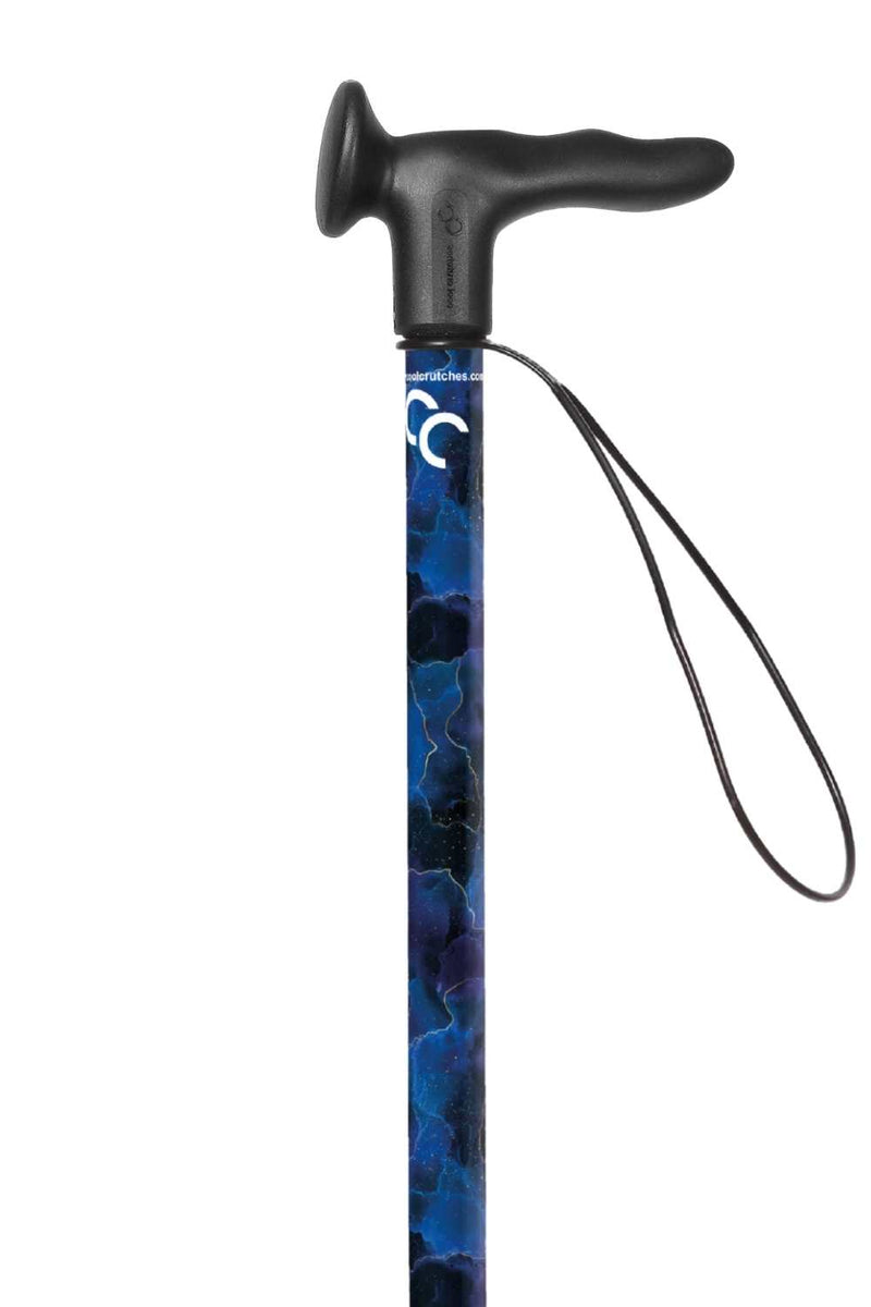 Sapphire Storm Walking Stick