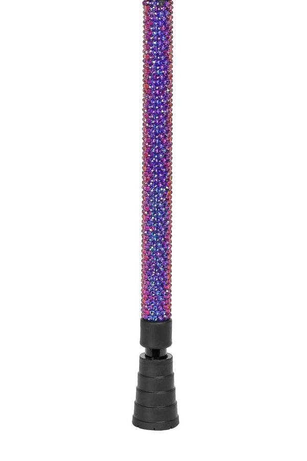 Ultra Violet Diamanté Walking Stick