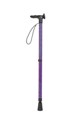 Ultra Violet Diamanté Walking Stick