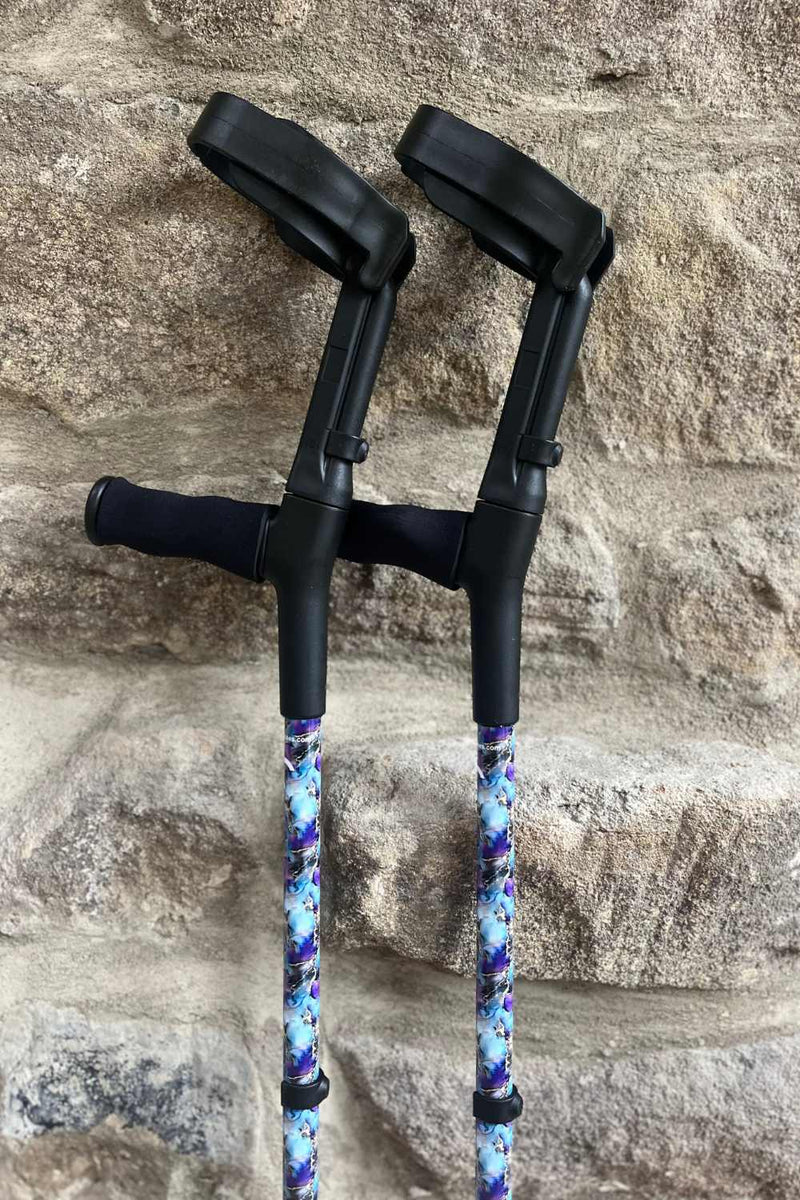 Amethyst Sky Crutches-Crutch-Cool Crutches