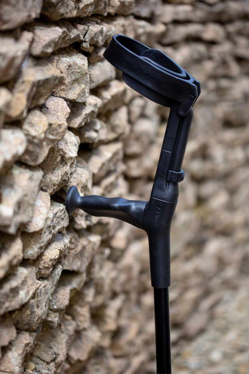 NEW Classic Black Crutches