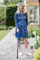 NEW Navy Walking Stick