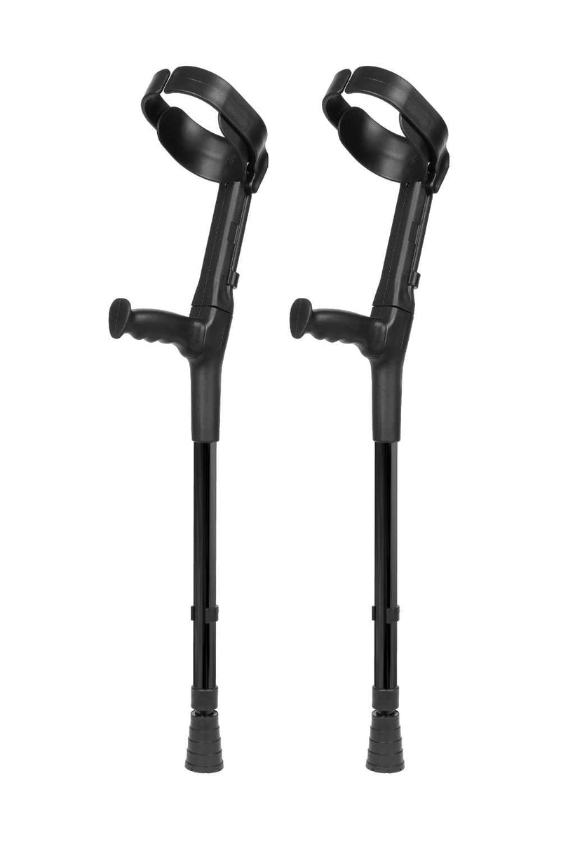 Children's Black Crutches