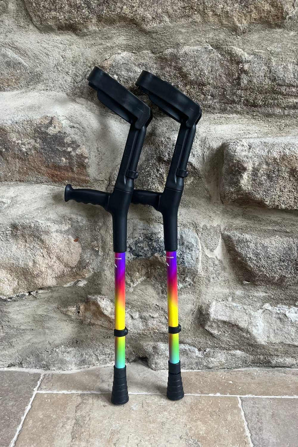 Children's Rainbow Crutches-Crutch-Cool Crutches