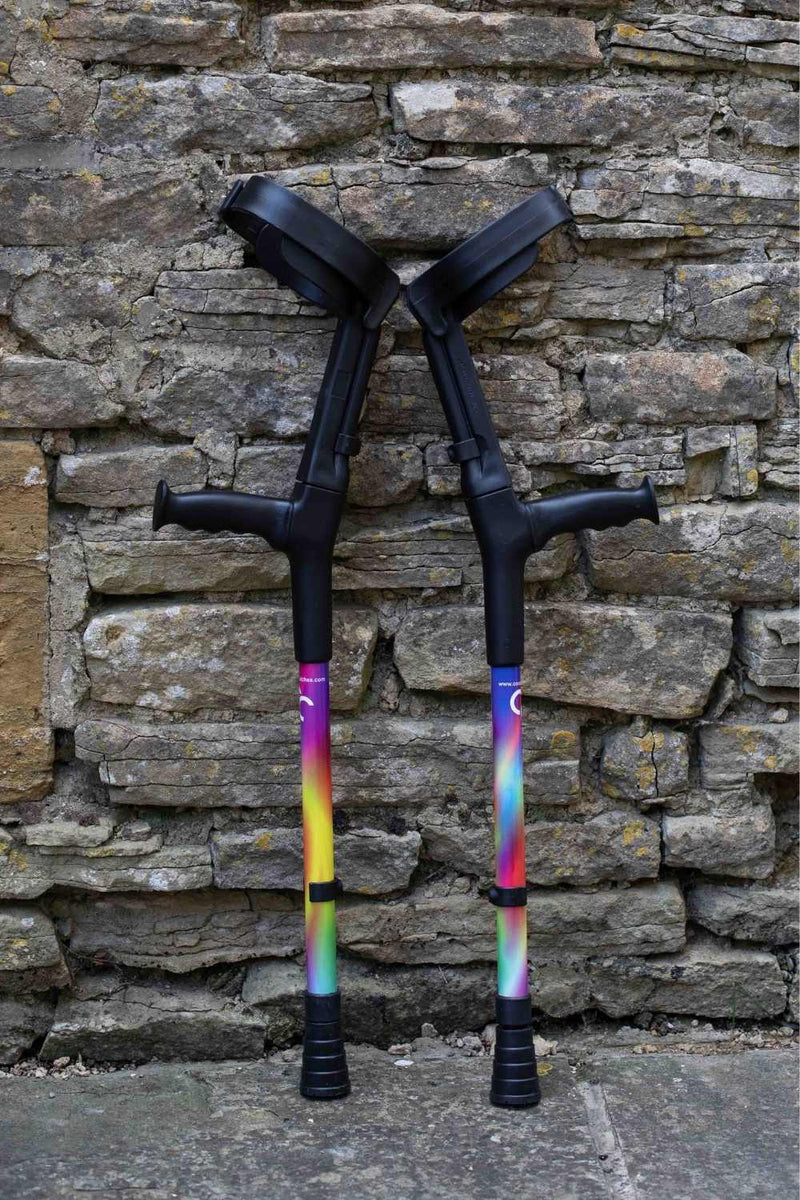 Children's Rainbow Crutches