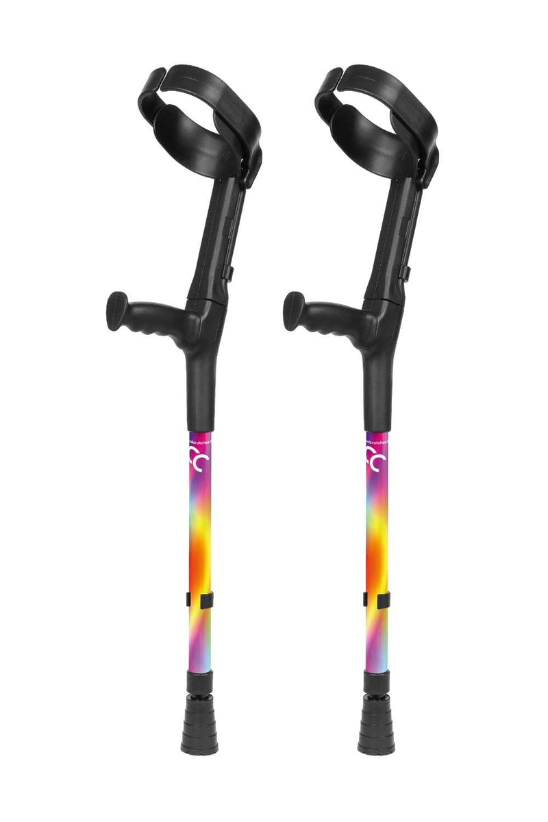 Children's Rainbow Crutches-Crutch-Cool Crutches