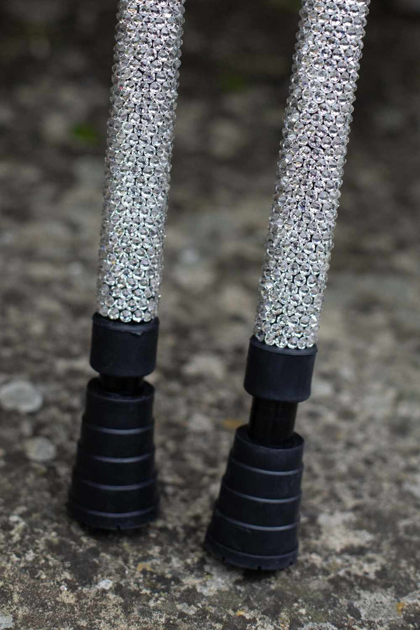 Classic Diamanté Crutches-Crutch-Cool Crutches