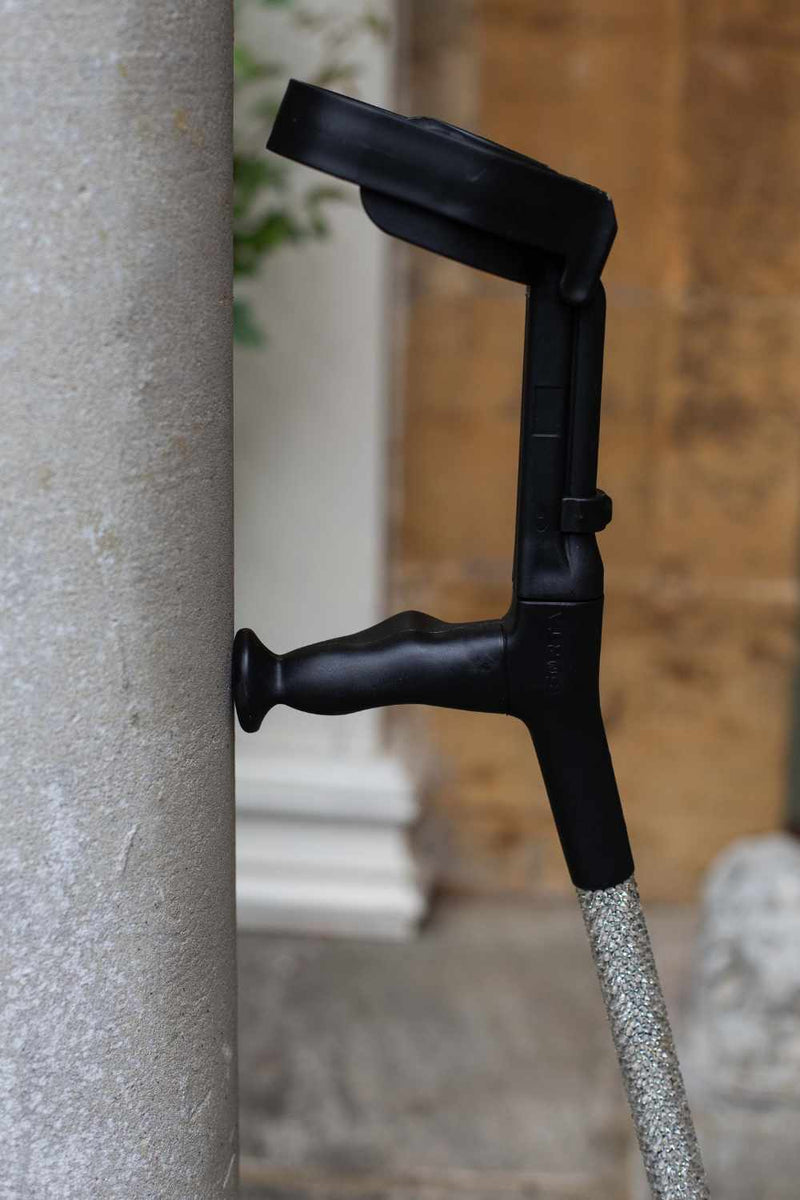 Classic Diamanté Crutches-Crutch-Cool Crutches