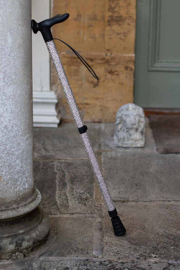 Classic Diamanté Walking Stick-Walking Stick-Cool Crutches