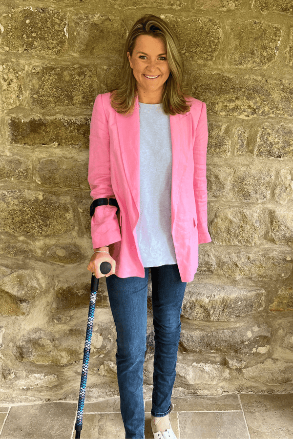 Funky Purple Crutches