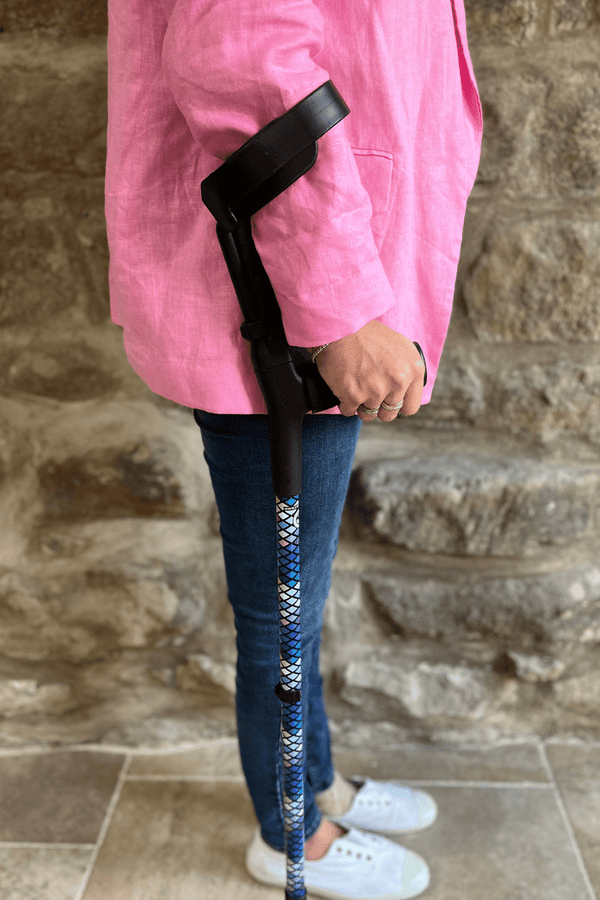 Funky Purple Crutches