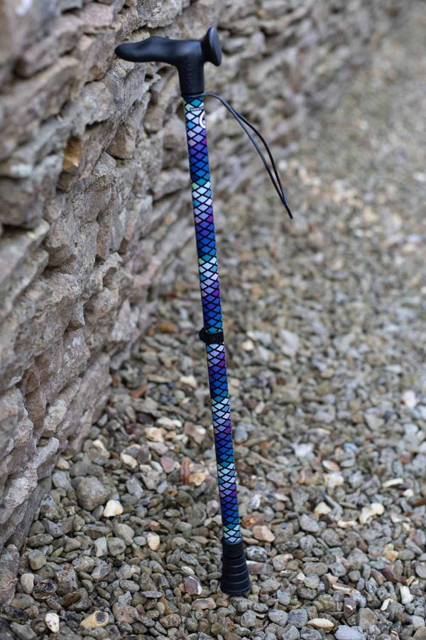 Funky Purple Walking Stick-Walking Stick-Cool Crutches