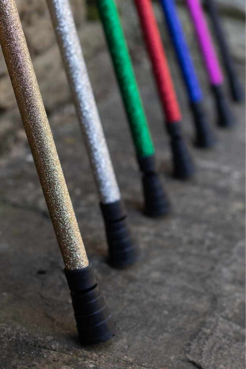 Gold Glitter Crutches