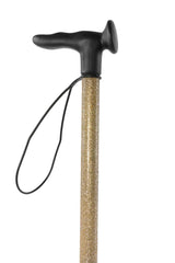 Gold Glitter Walking Stick-Walking Stick-Cool Crutches