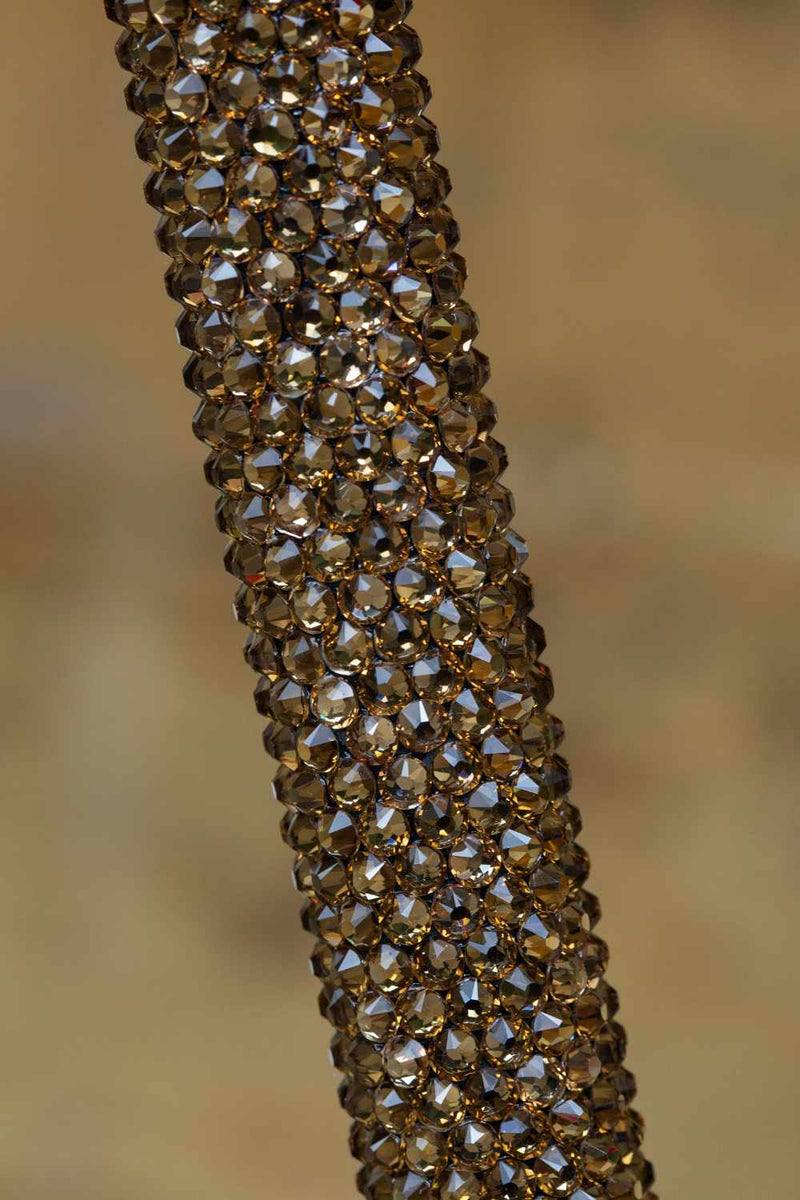 Gold Ombré Diamanté Crutches
