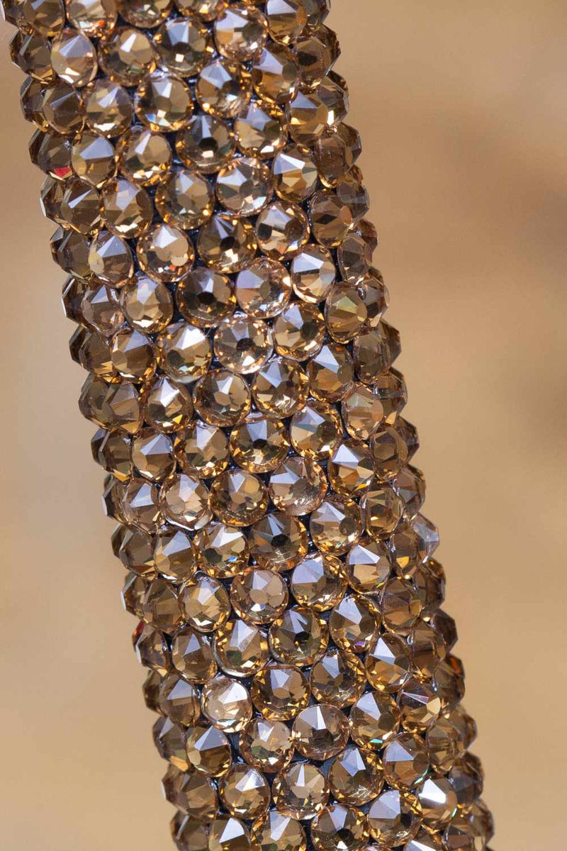 Gold Ombré Diamanté Crutches