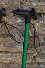 Green Glitter Walking Stick