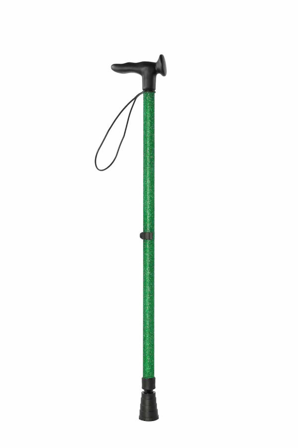 Green Glitter Walking Stick