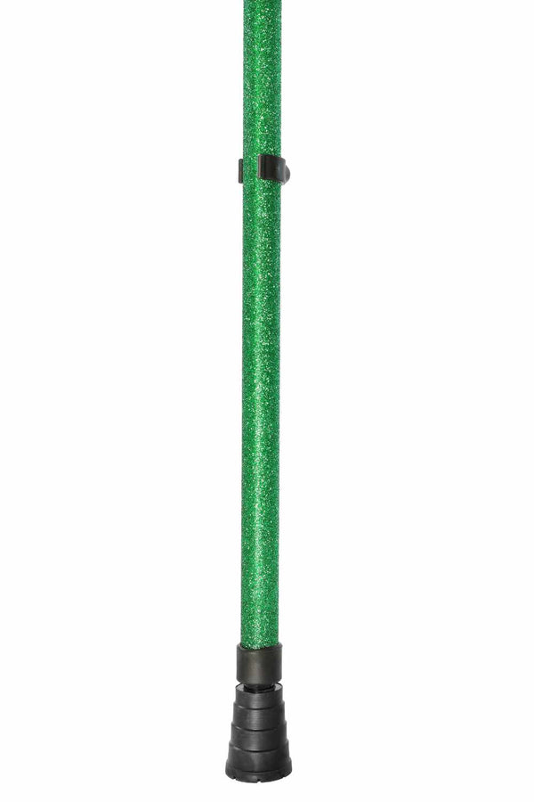 Green Glitter Walking Stick