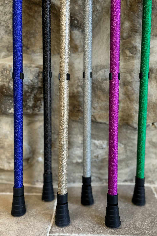 Green Glitter Walking Stick