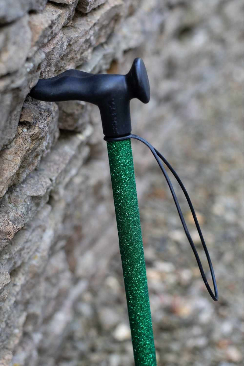 Green Glitter Walking Stick