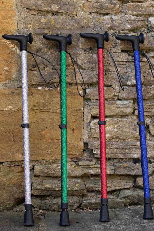 Green Glitter Walking Stick