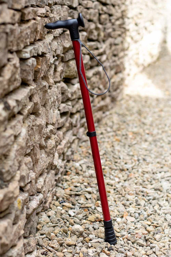 Metallic Red Walking Stick-Walking Stick-Cool Crutches
