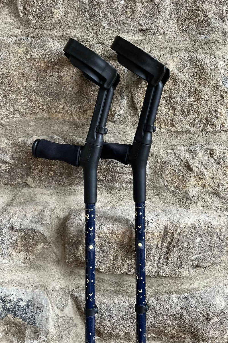 Midnight Sky Crutches-Crutch-Cool Crutches