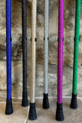 Pink Glitter Crutches