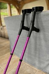 Pink Glitter Crutches-Crutch-Cool Crutches