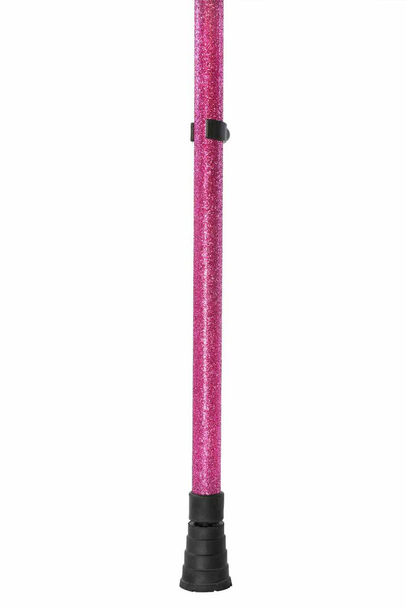 Pink Glitter Walking Stick