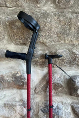 Red Glitter Crutches