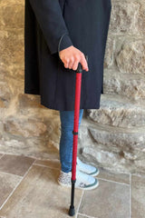 Red Glitter Walking Stick-Walking Stick-Cool Crutches