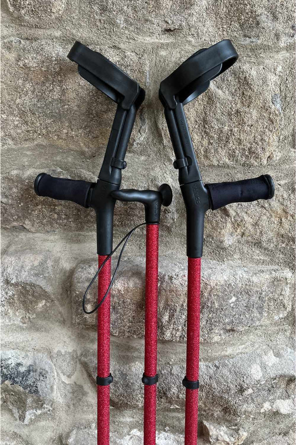 Red Glitter Walking Stick