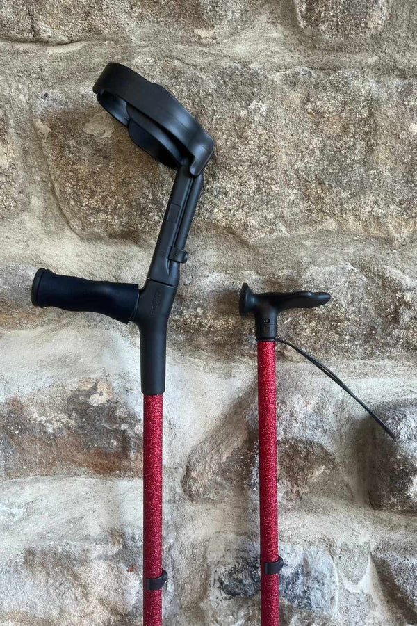 Red Glitter Walking Stick