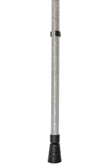 Silver Glitter Walking Stick