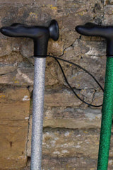 Silver Glitter Walking Stick