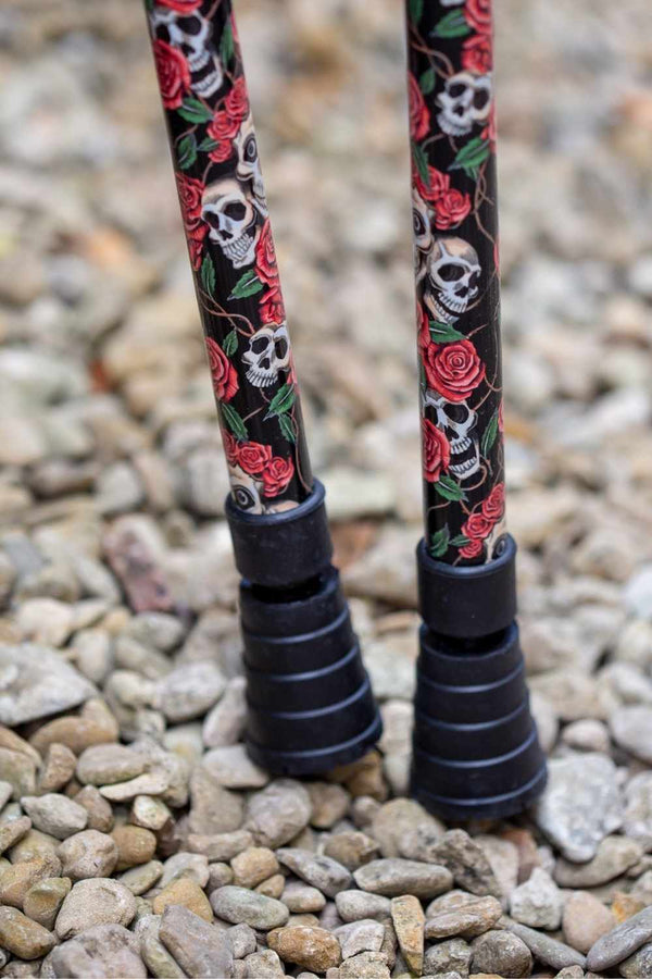 Skulls & Roses Crutches-Crutch-Cool Crutches