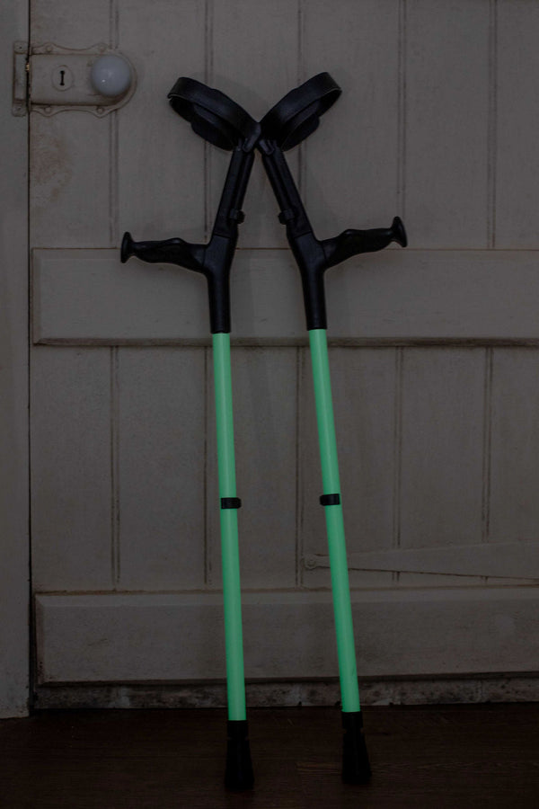 Glow-In-The-Dark Crutches